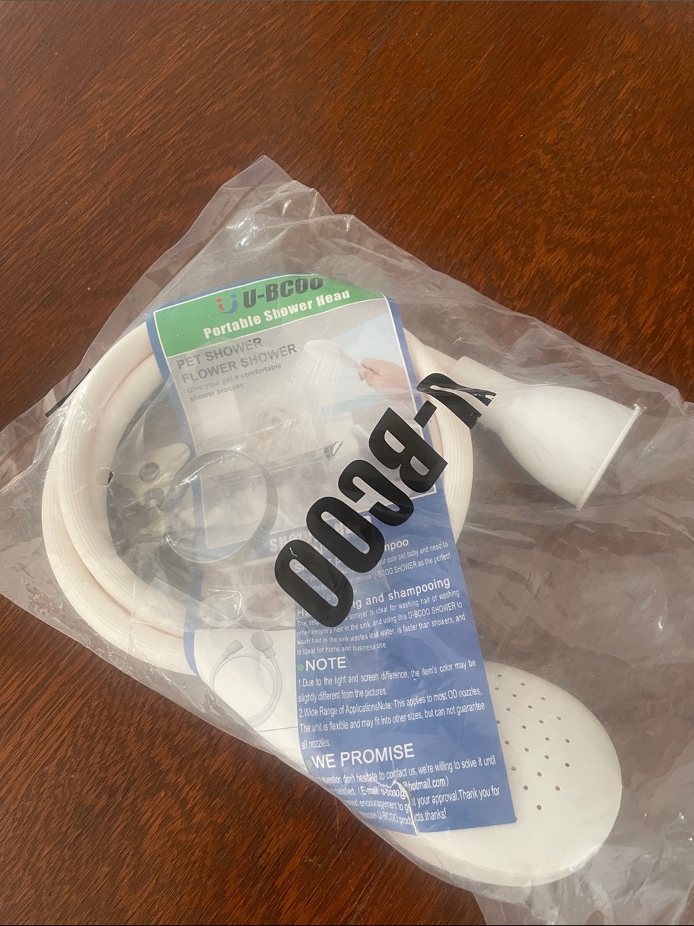 Portable pet Shower Head
